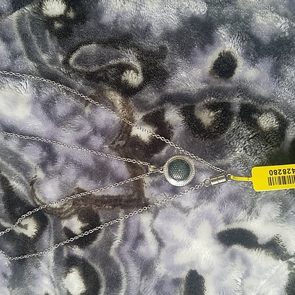 925 Sterling Silver pendant & SS necklace - Picture 2 of 7